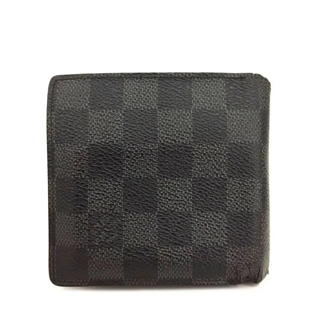 Louis Vuitton Damier Graphite Portefeiulle Marco Bifold Wallet/1A2467. SP5704